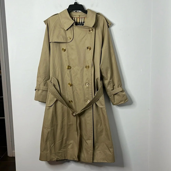 Burberry Other - Burberry London Harrods Men’s Double Breasted Khaki Trench Coat